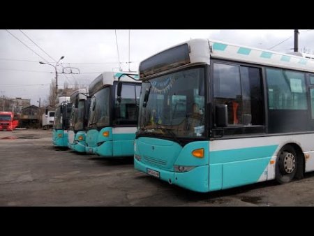 У Житомирі простоює понад 50% комунальних автобусів, тому що не вистачає водіїв