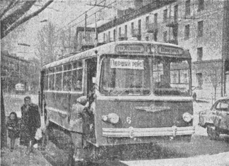 Житомирському тролейбусу - 62 роки