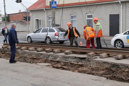 Заміна трамвайної колії на Бориса Тена: у ТТУ поділилися деталями робіт
